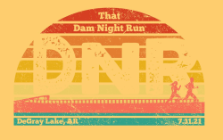 That Dam Night Run 5K logo on RaceRaves