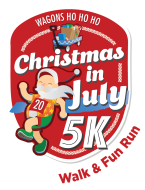 Christmas in July 5K logo on RaceRaves