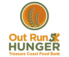 Out Run Hunger 5K logo on RaceRaves