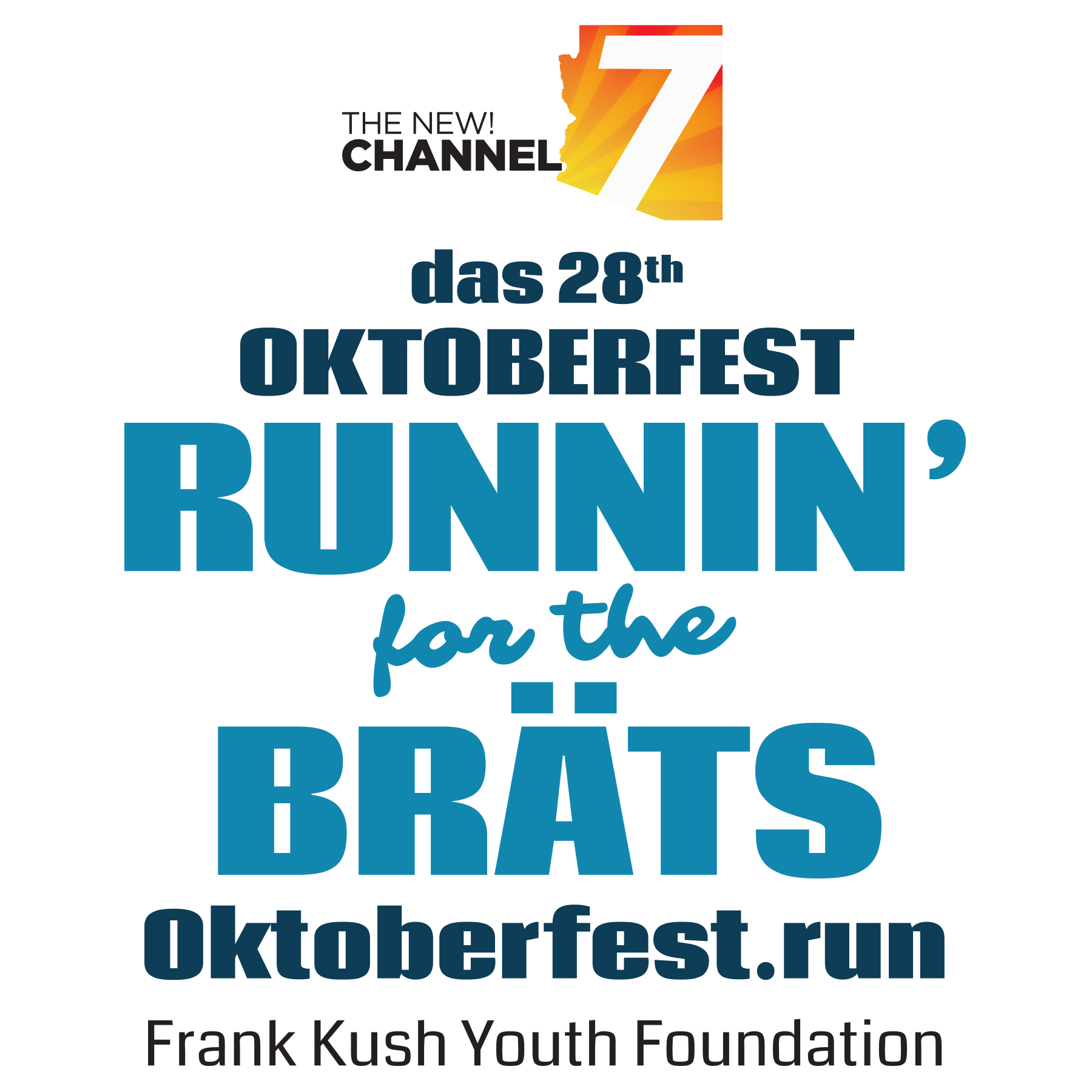 AZTV7 Oktoberfest Runnin’ for the Brats logo on RaceRaves