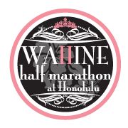 Wahine Divas Half Marathon in Honolulu logo on RaceRaves