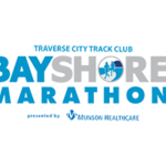 Traverse City Track Club Bayshore Marathon logo on RaceRaves