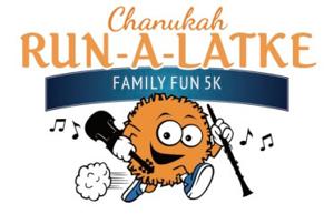 Chanukah Run-a-Latke 5K logo on RaceRaves