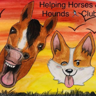 Helping Horses & Hounds 5K logo on RaceRaves