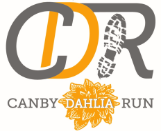 Canby Dahlia Run logo on RaceRaves