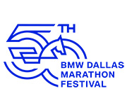Dallas Marathon Festival 50th anniversary logo