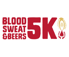 Blood, Sweat & Beers 5K (IA) logo on RaceRaves