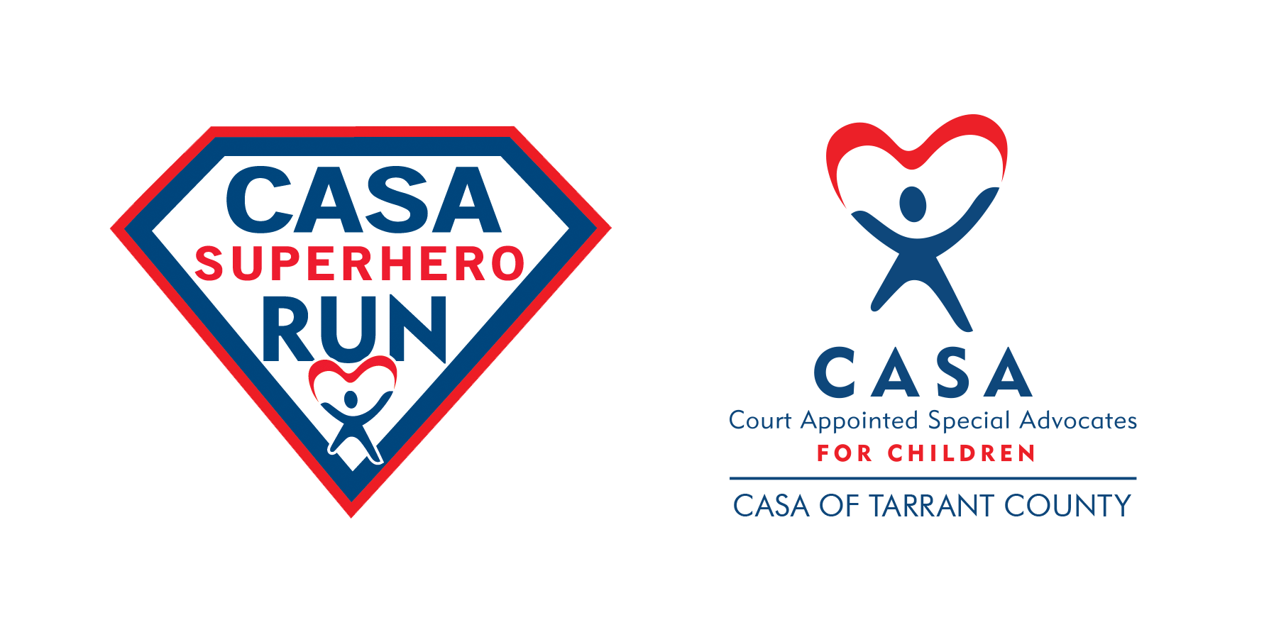 CASA Tarrant Superhero Run logo on RaceRaves