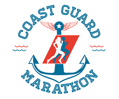 Coast Guard Marathon logo on RaceRaves