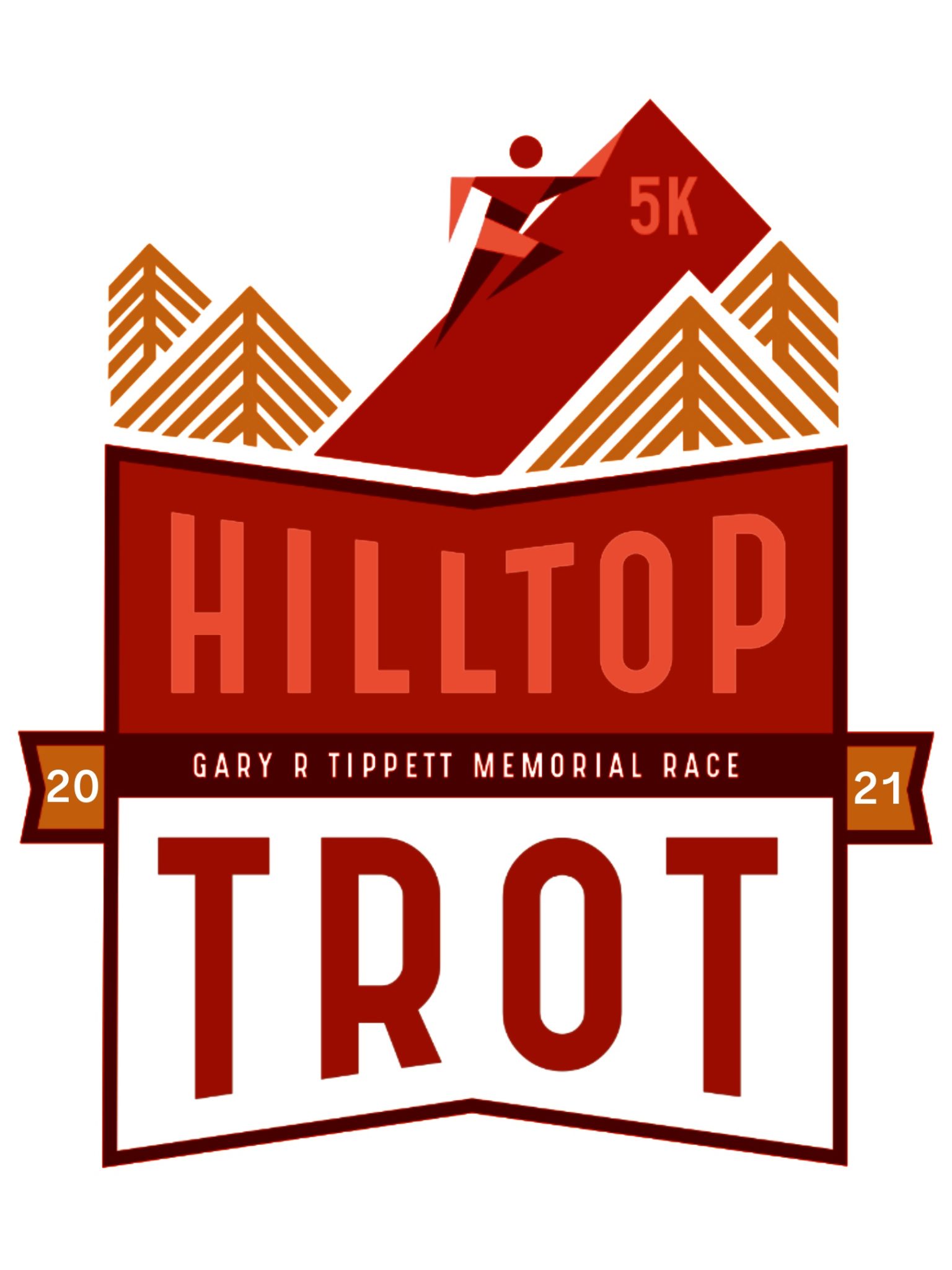 Hilltop Trot 5K (Gary R Tippett Memorial Race) logo on RaceRaves
