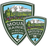 Mount Rainier Half Marathon & 5K <span title='Top Rated races have an avg overall rating of 4.7 or higher and 10+ reviews'>🏆</span> logo on RaceRaves