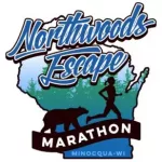 Minocqua Northwoods Escape Marathon logo on RaceRaves