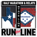 Run the Line Half Marathon logo on RaceRaves