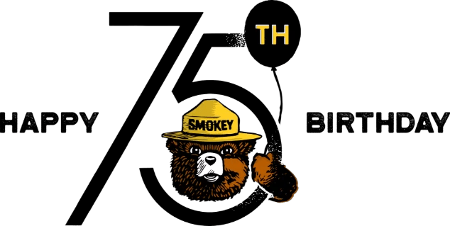 Smokey Bear 75th Birthday Race (virtual) logo on RaceRaves