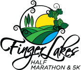 Finger Lakes Half Marathon logo on RaceRaves