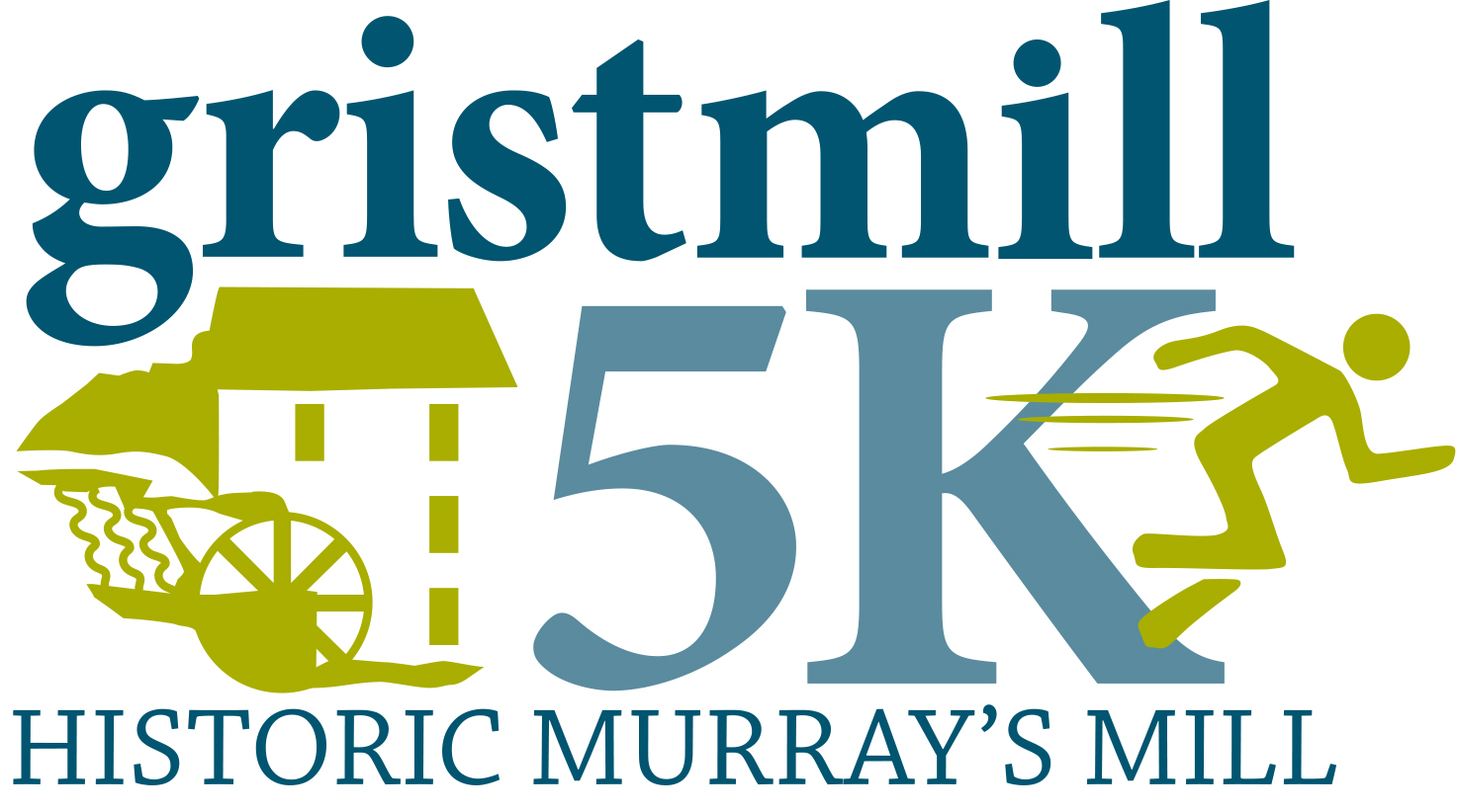 Gristmill 5K logo on RaceRaves