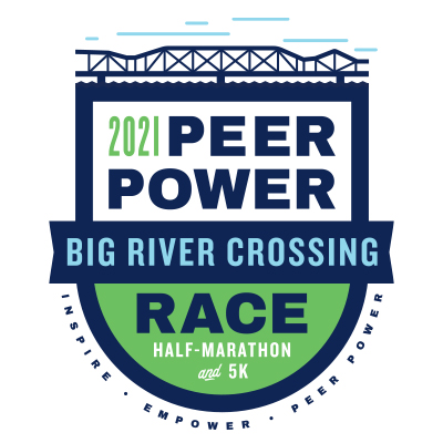 Big River Crossing Half Marathon & 5K logo on RaceRaves