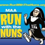 Run with the Nuns 5K logo on RaceRaves