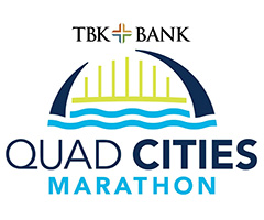 Quad Cities Marathon & Half Marathon logo on RaceRaves