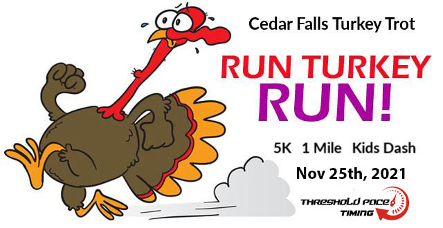 Cedar Falls Turkey Trot 5K logo on RaceRaves
