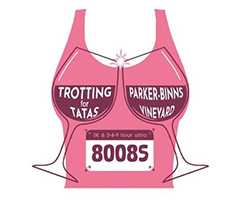 Trotting for Tatas Race Series logo on RaceRaves