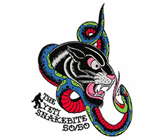 Yeti Snakebite 50/50 logo on RaceRaves