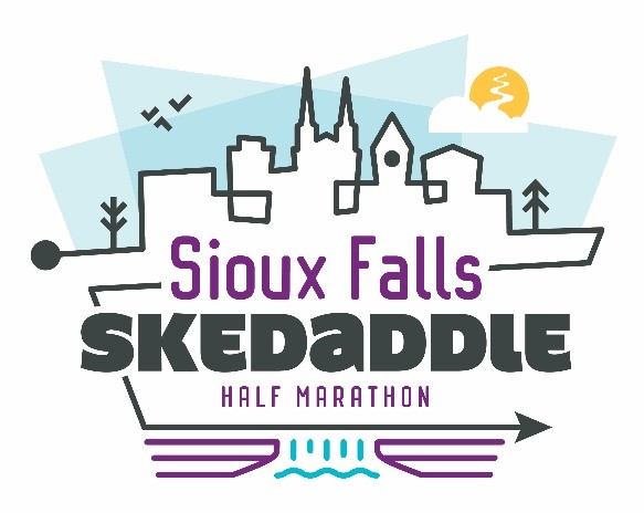 Sioux Falls Skedaddle Half Marathon logo on RaceRaves