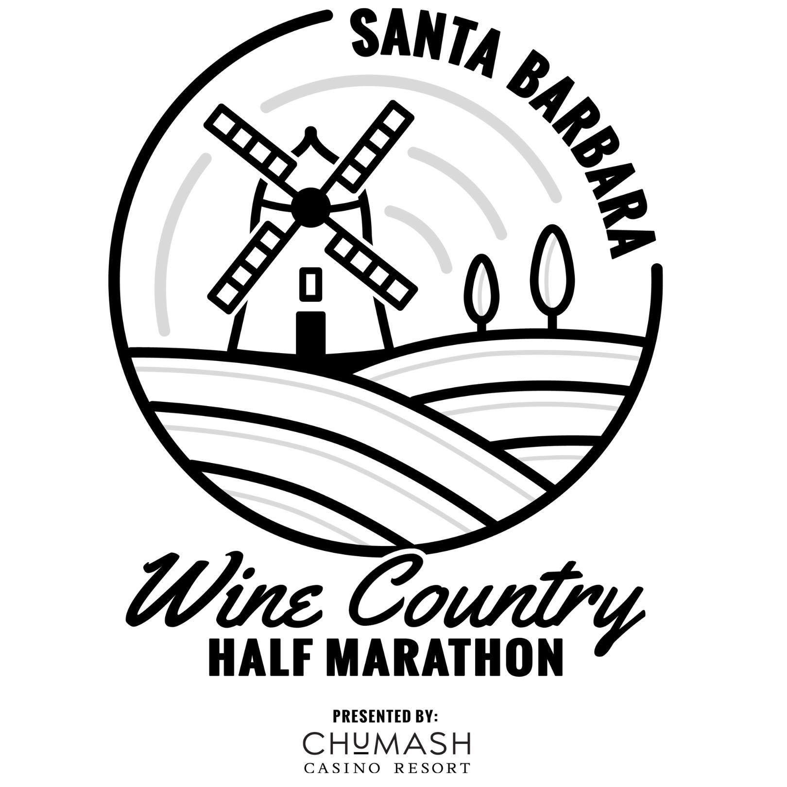 Santa Barbara Wine Country Half Marathon <span title='Top Rated races have an avg overall rating of 4.7 or higher and 10+ reviews'>🏆</span> logo on RaceRaves