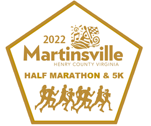 Martinsville Half Marathon & 5K logo on RaceRaves