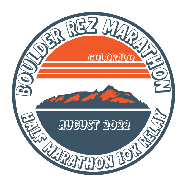Boulder Rez Marathon logo on RaceRaves