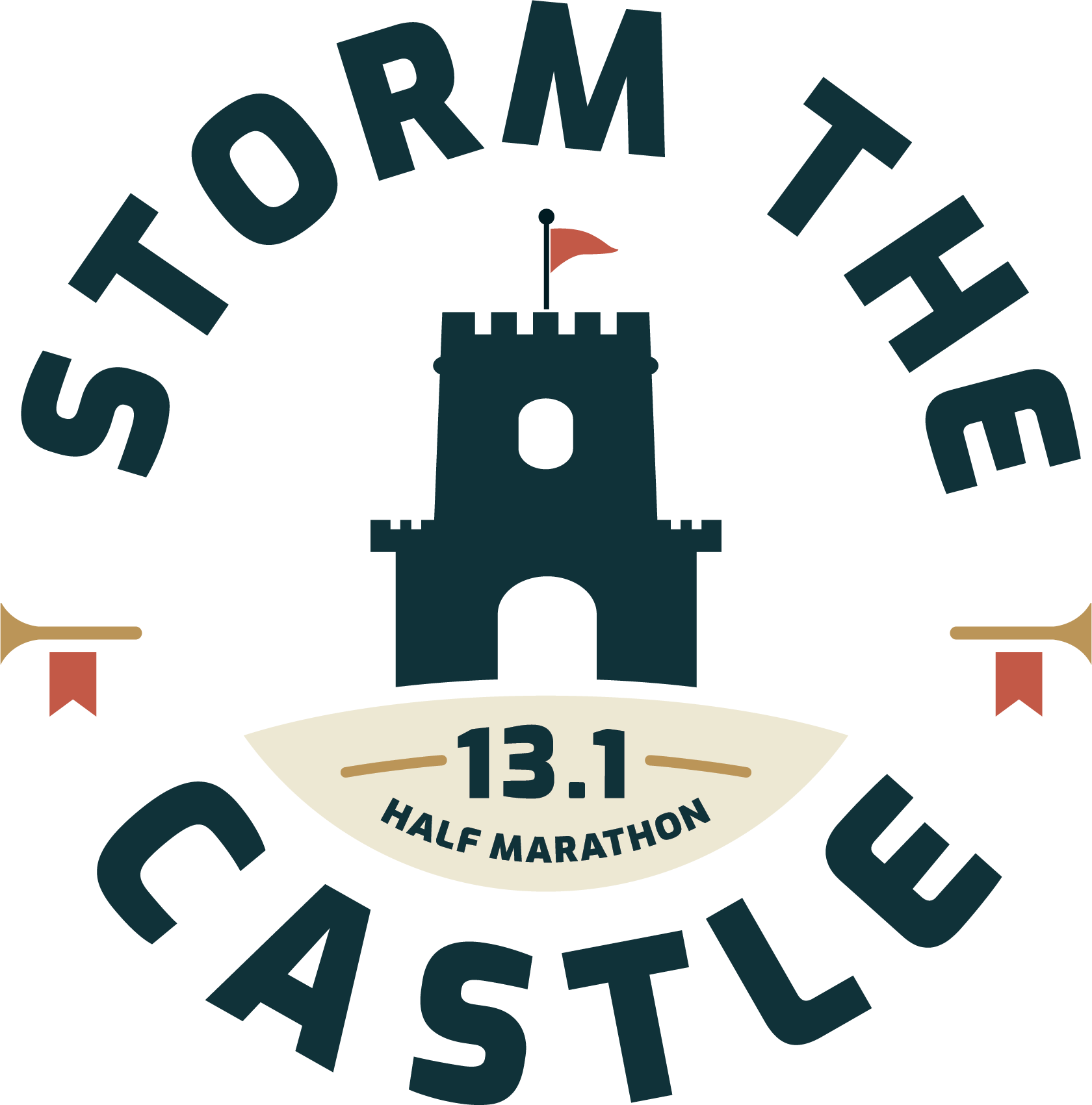 Storm the Castle Half Marathon logo on RaceRaves