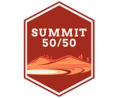 Summit 50-50 logo on RaceRaves