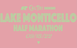 Cal Tri Lake Monticello Half Marathon logo on RaceRaves