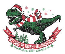 We Came, We Thawed, We Conquered Holiday Races logo on RaceRaves