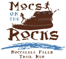 Mocs on the Rocks 5K & 10K logo on RaceRaves