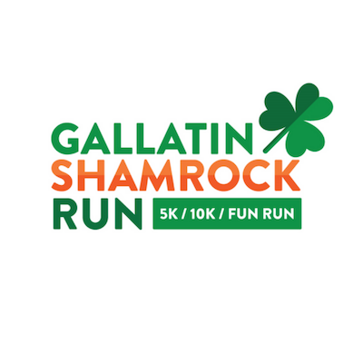 Gallatin Shamrock Run 5K & 10K logo on RaceRaves