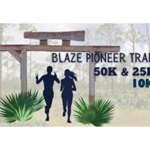 Blaze Pioneer Trail Run logo on RaceRaves