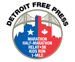 Detroit Free Press Marathon logo on RaceRaves