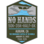 No Hands Trail Run logo on RaceRaves