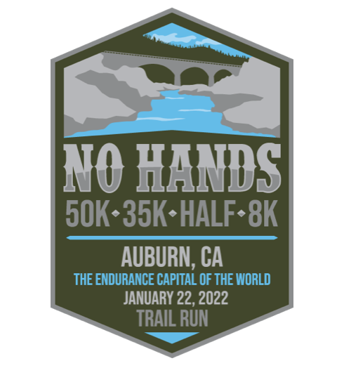 No Hands Trail Run logo on RaceRaves