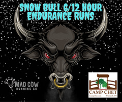 Snow Bull 6 & 12 Hour Endurance Runs logo on RaceRaves