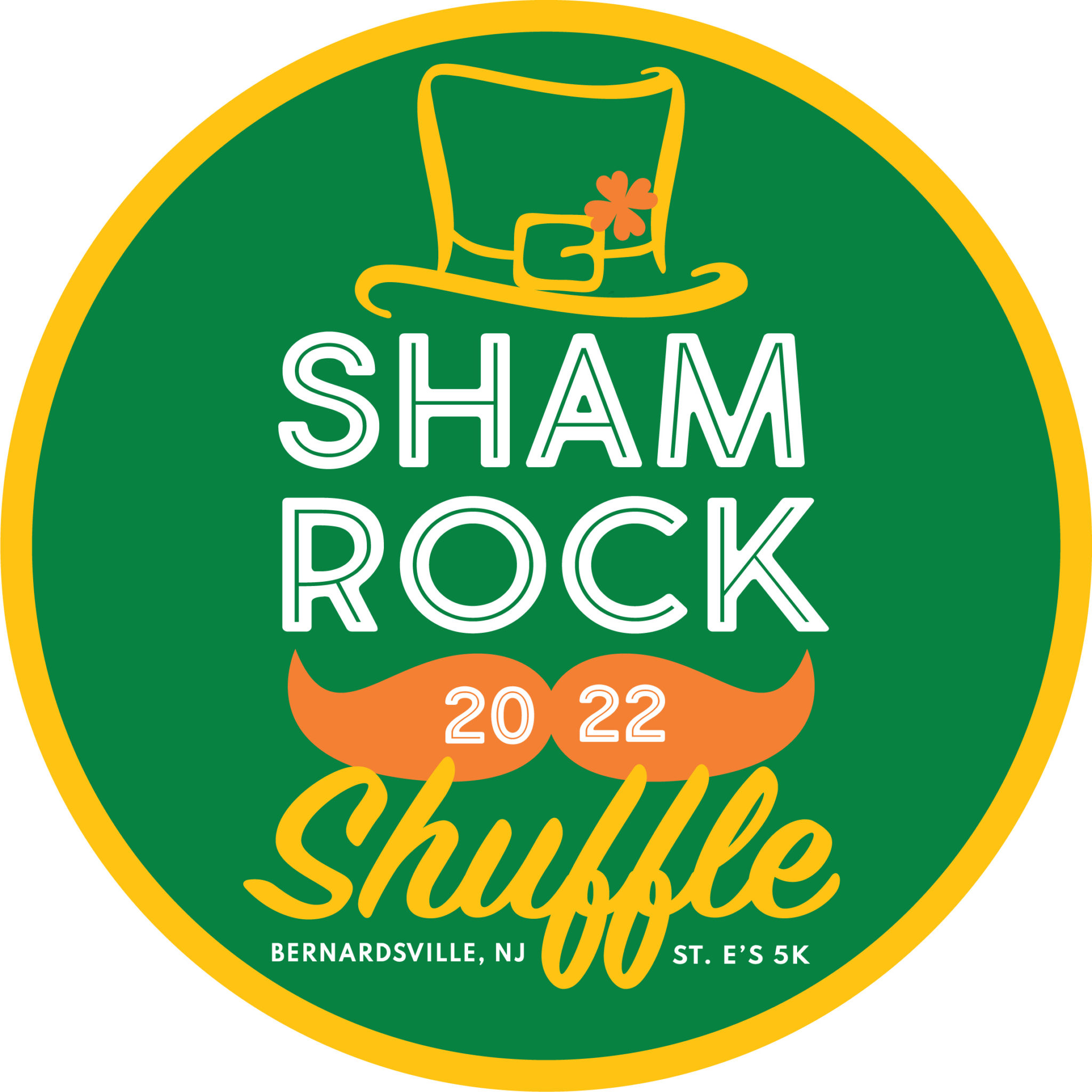 Shamrock Shuffle B’ville with Grand Prix 5K logo on RaceRaves