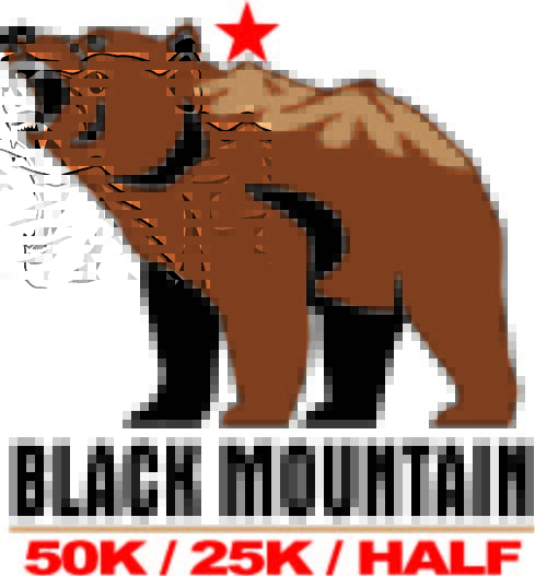 Black Mountain 50K & 25K logo on RaceRaves