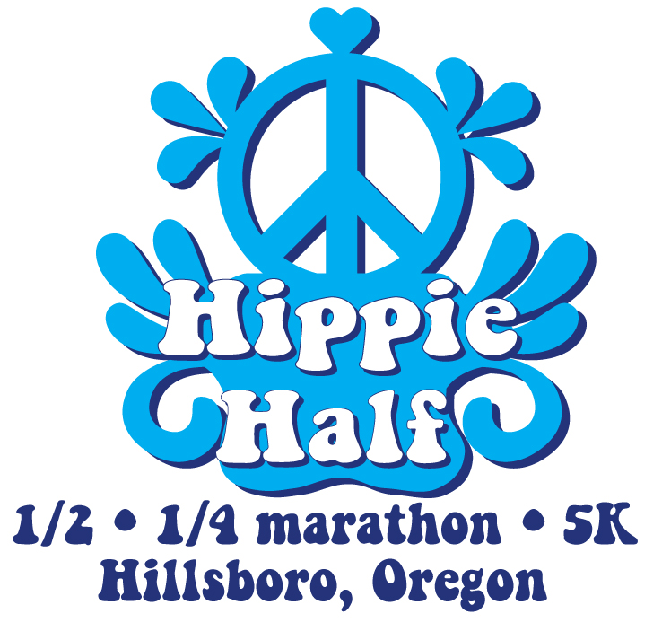Hippie Half Marathon, Quarter Marathon & 5K logo on RaceRaves