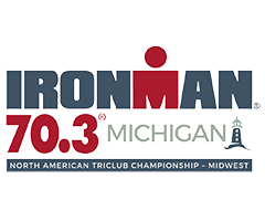IRONMAN 70.3 Michigan logo on RaceRaves