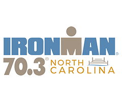 IRONMAN 70.3 North Carolina logo on RaceRaves