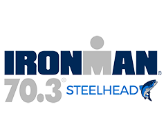 IRONMAN 70.3 Steelhead logo on RaceRaves