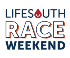 LifeSouth Race Weekend logo on RaceRaves