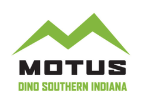 Motus DINO Southern Indiana Triathlon logo on RaceRaves