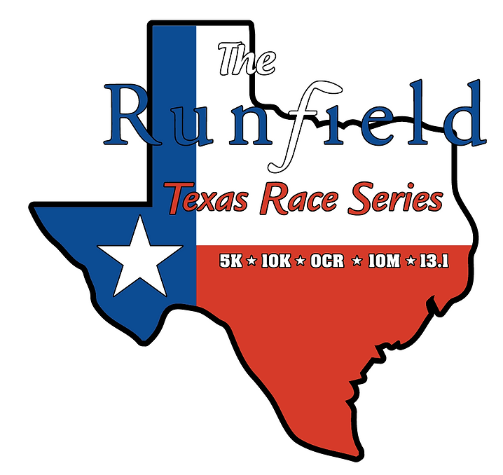 Runfield Texas Race Series 10 Miler logo on RaceRaves